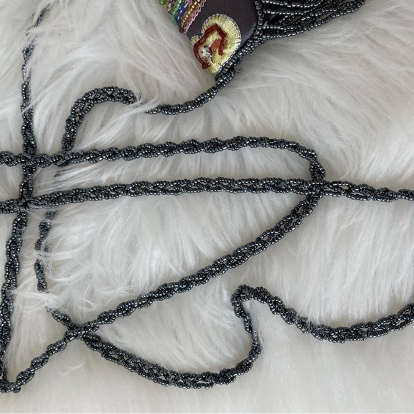 Vintage 1990’s Beaded Mini Crossbody Purse - Picture 3 of 8